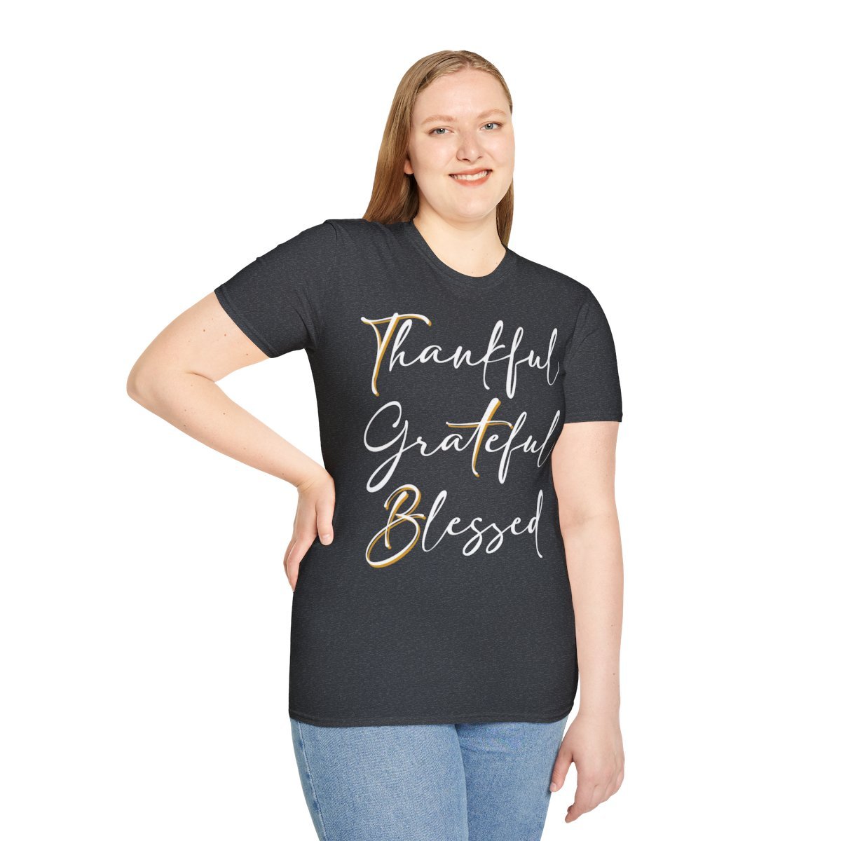 Thankful Grateful Blessed Shirt - Image 137