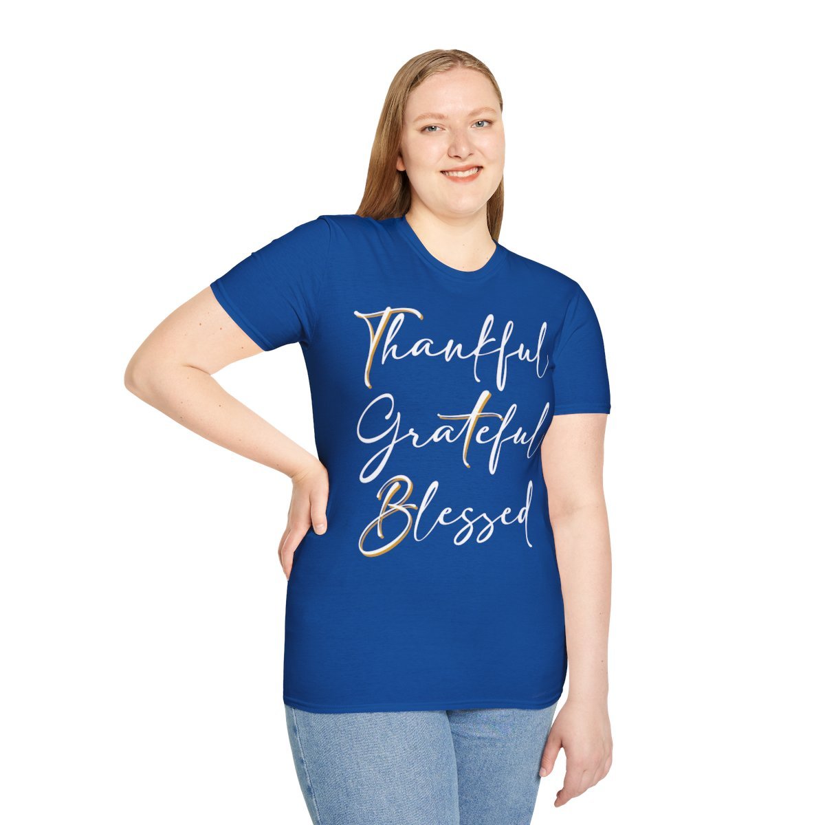Thankful Grateful Blessed Shirt - Image 125