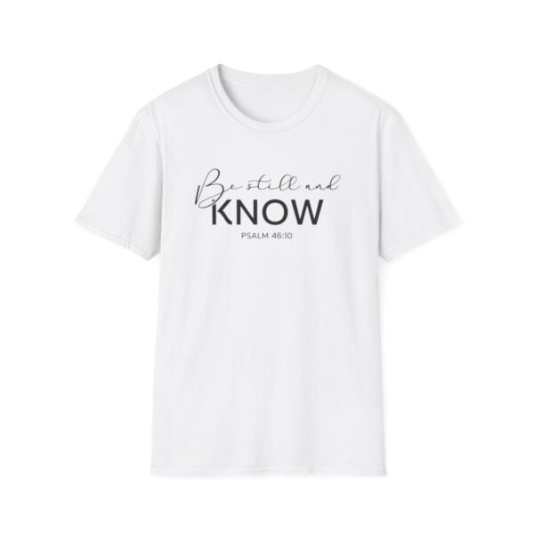 Be still and know Shirt 2