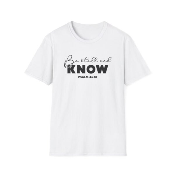 Be still and know Shirt 3
