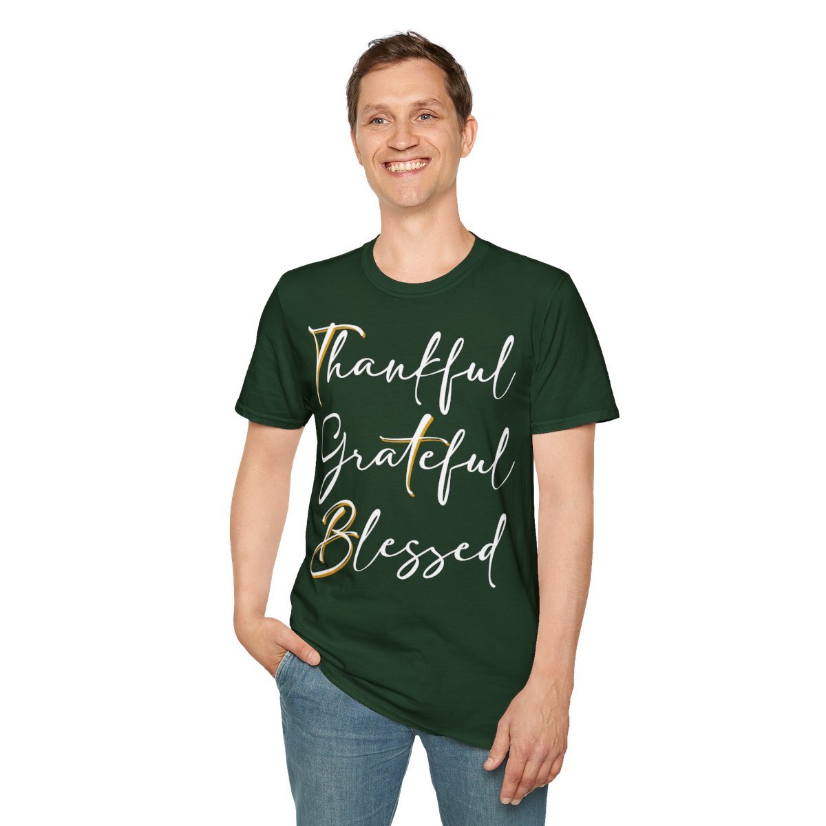 Thankful Grateful Blessed Shirt - Image 91