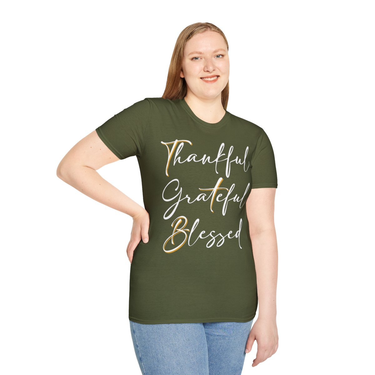 Thankful Grateful Blessed Shirt - Image 77