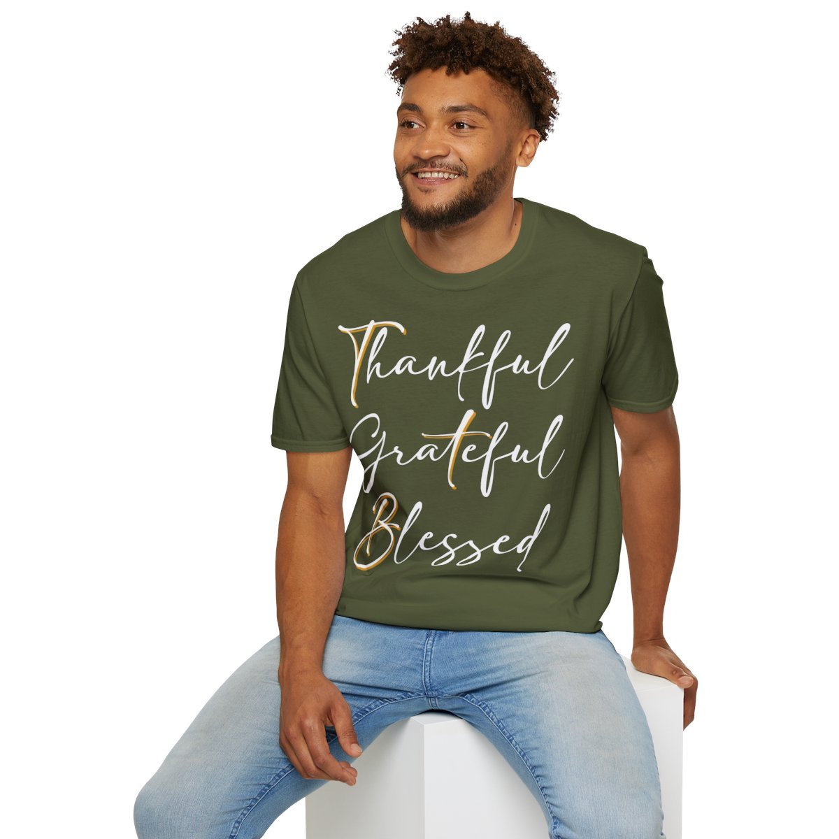 Thankful Grateful Blessed Shirt - Image 84