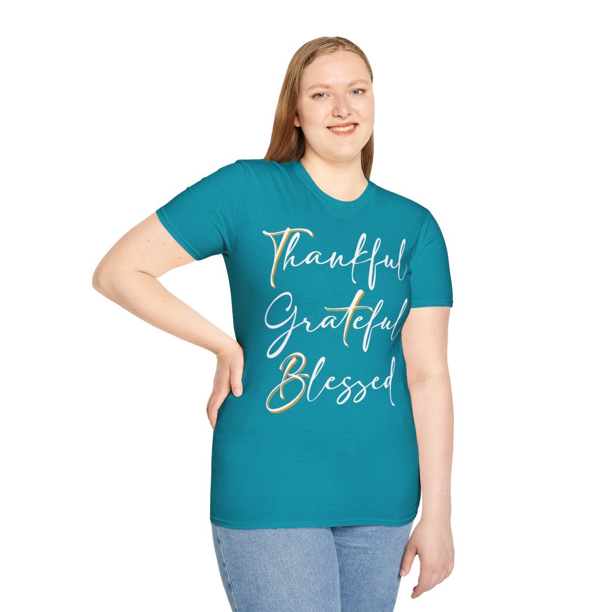 Thankful Grateful Blessed Shirt - Image 113