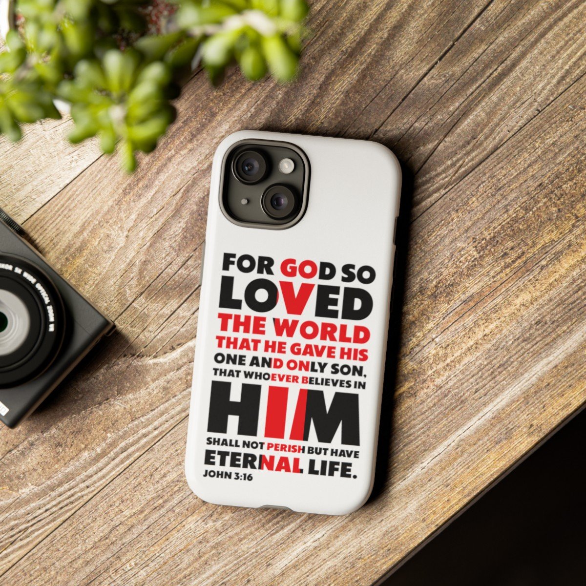 John 3:16 Telefoon Beschermhoes - Image 3