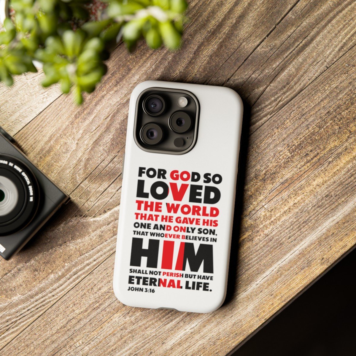 John 3:16 Telefoon Beschermhoes - Image 179