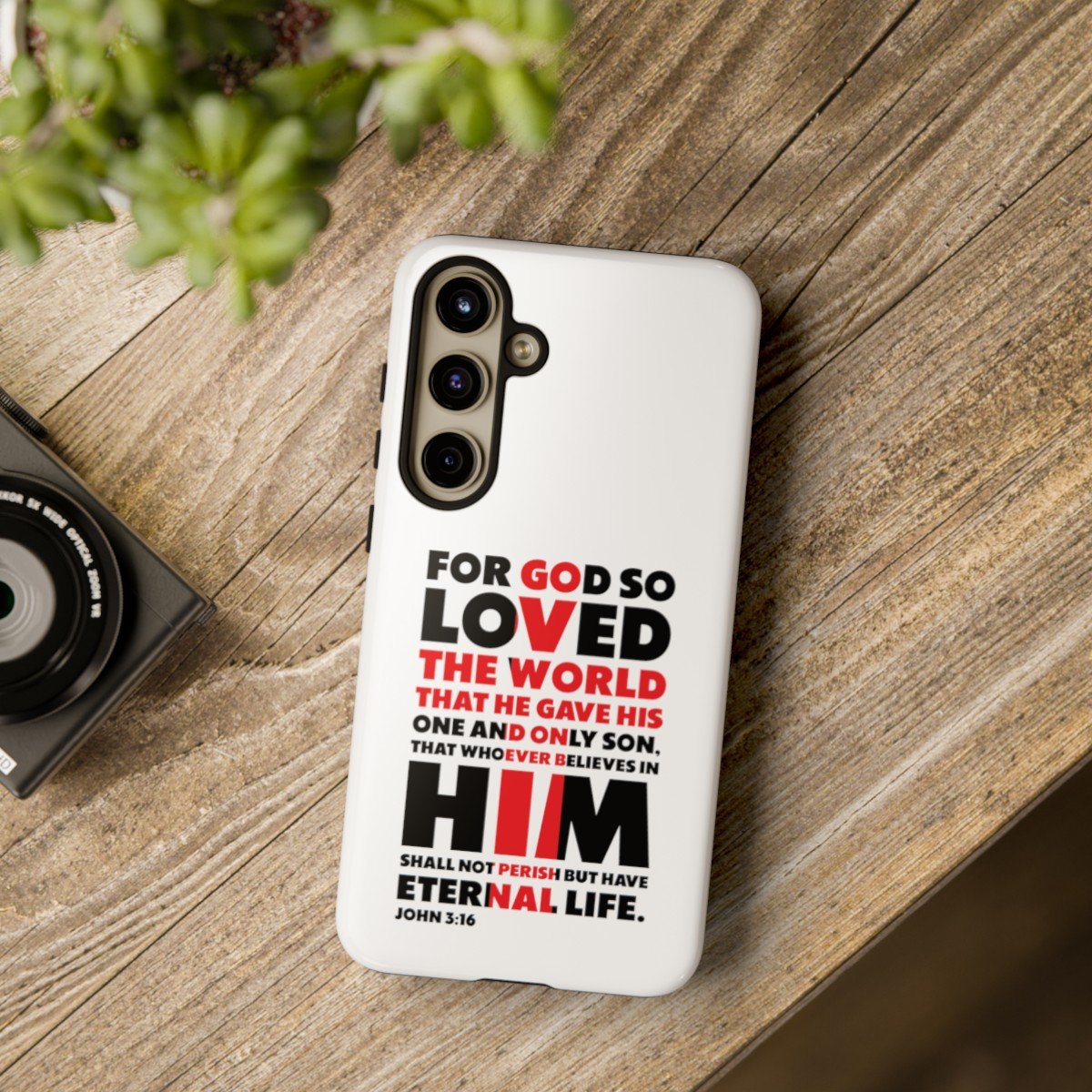 John 3:16 Telefoon Beschermhoes - Image 203