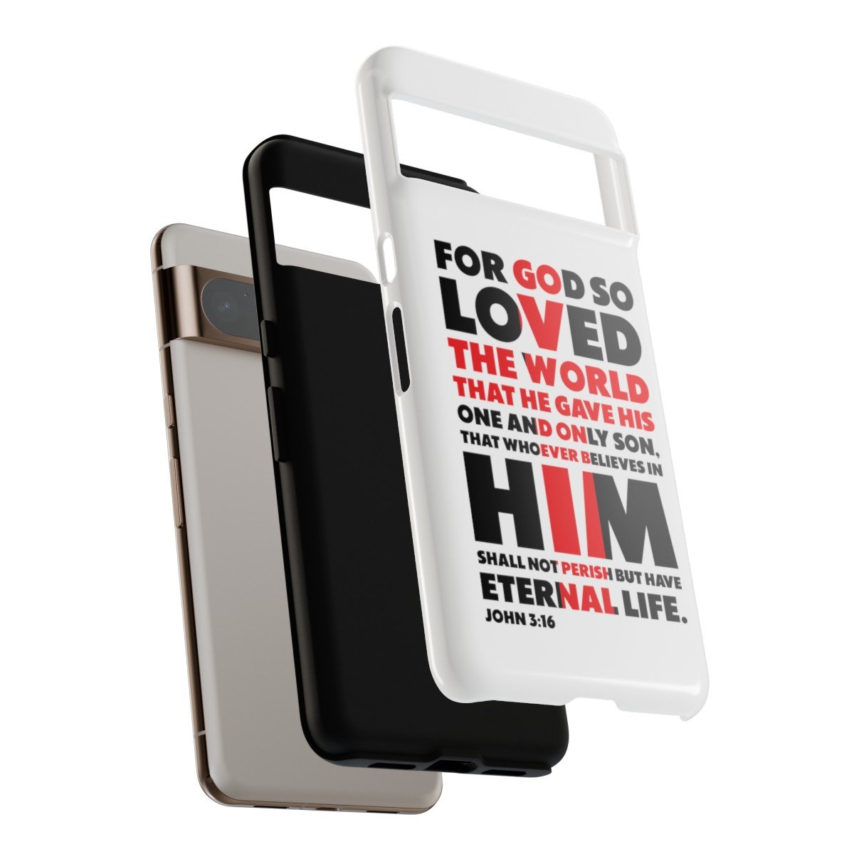 John 3:16 Telefoon Beschermhoes - Image 222