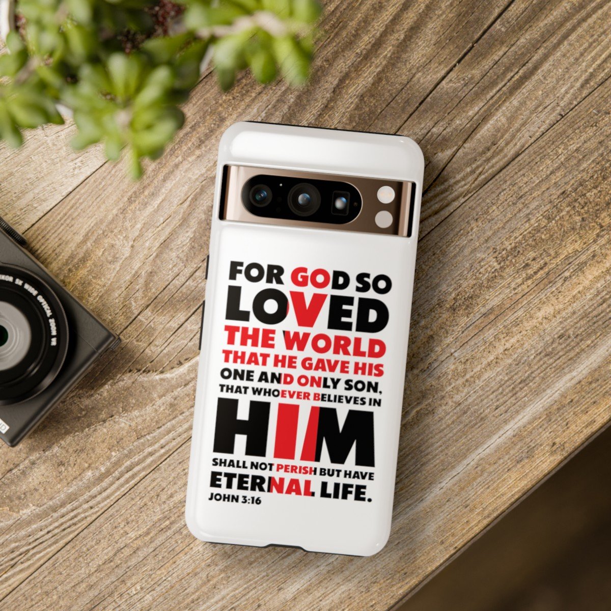 John 3:16 Telefoon Beschermhoes - Image 223