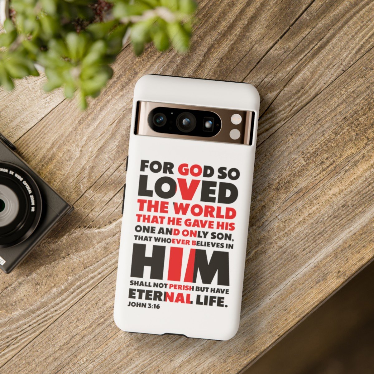 John 3:16 Telefoon Beschermhoes - Image 228