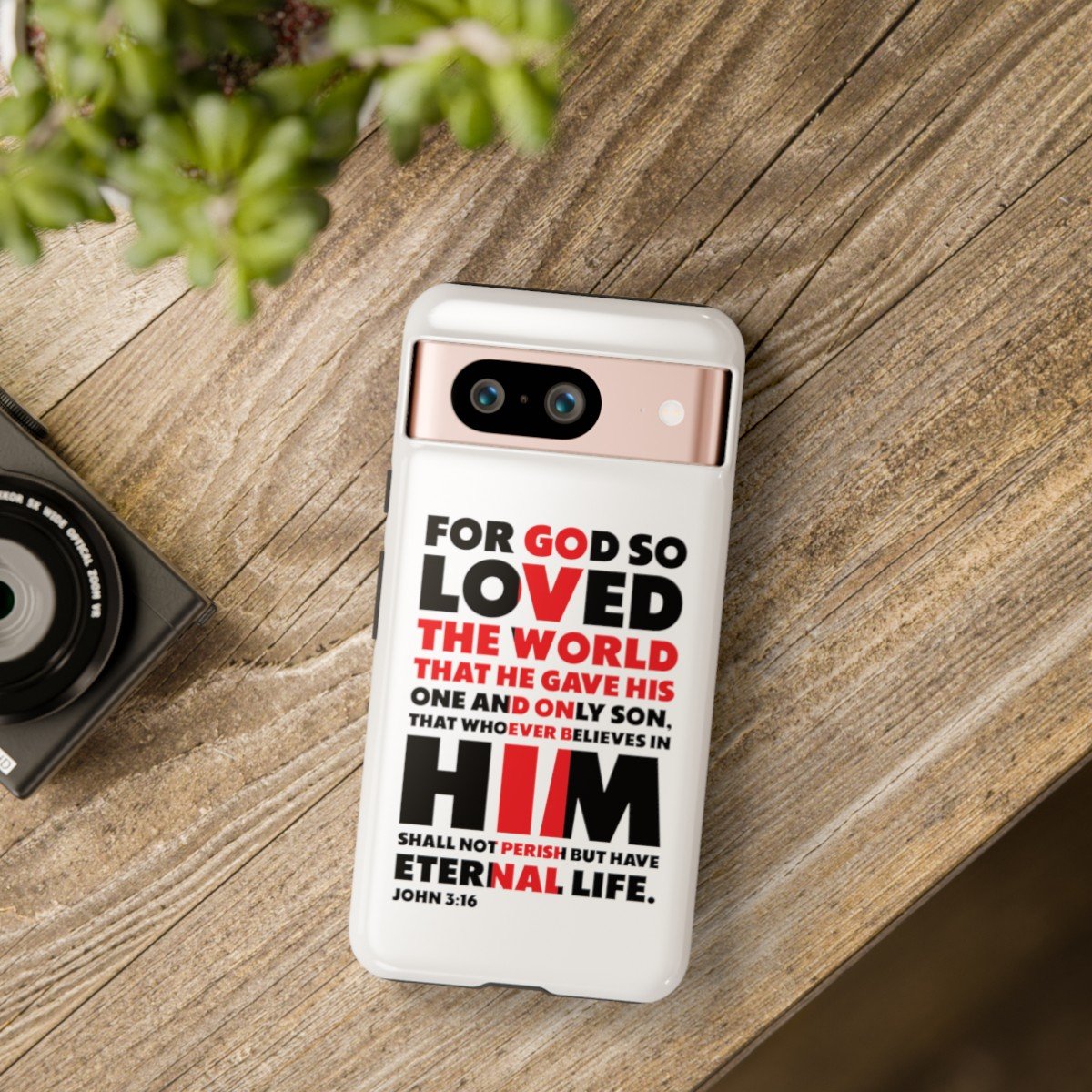 John 3:16 Telefoon Beschermhoes - Image 233