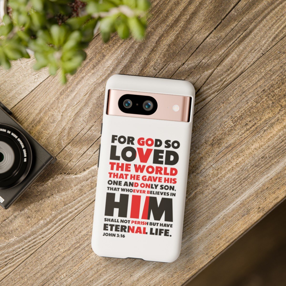 John 3:16 Telefoon Beschermhoes - Image 238