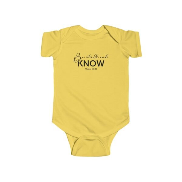 Be Still and Know 3 Baby Rompertje - Image 5