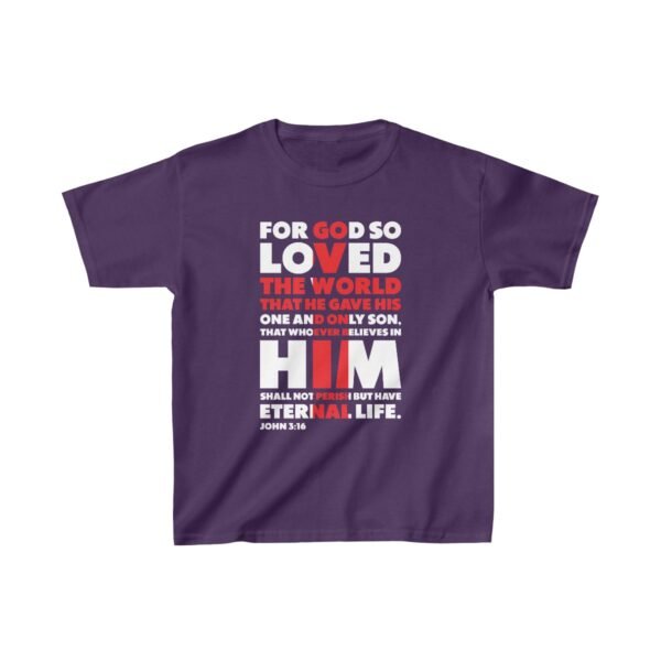 For God So Loved The World Shirt Kids - Image 21