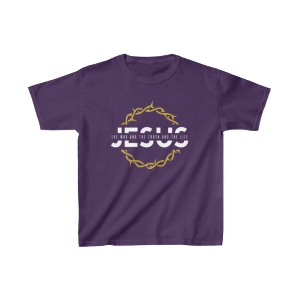 Jesus The Way and The Truth and The Life Shirt Kids - Image 21