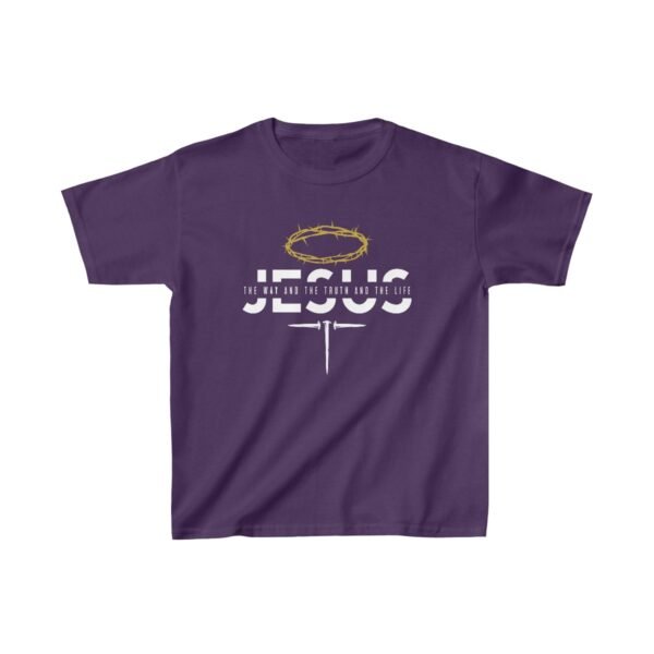 Jesus The Way and The Truth and The Life Shirt 2 Kids - Image 21