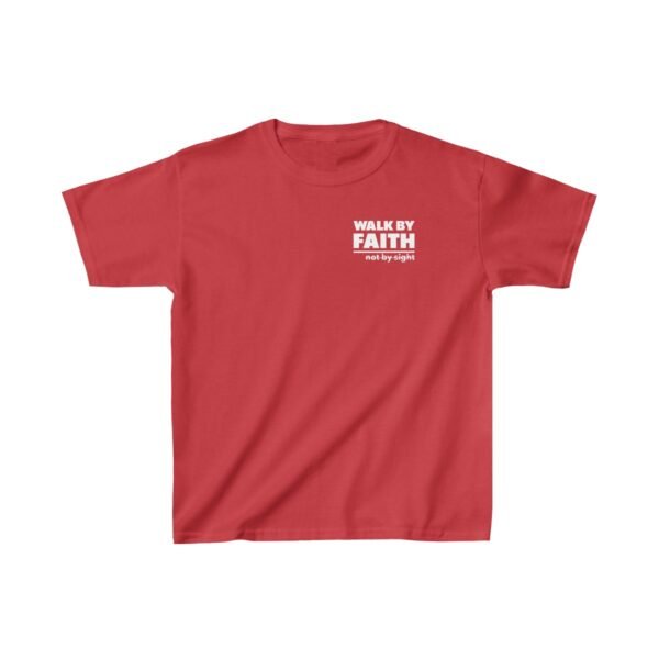 Walk By Faith Not By Sight Shirt 4 Kids - Image 25