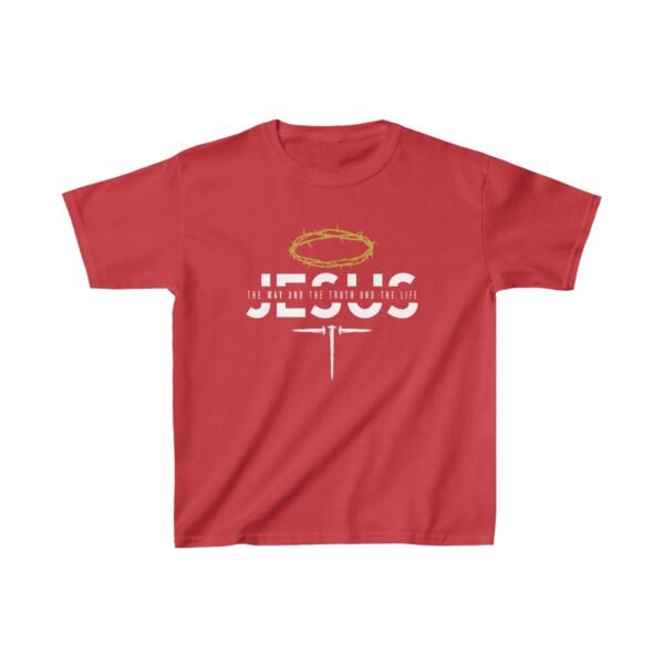Jesus The Way and The Truth and The Life Shirt 2 Kids - Image 25