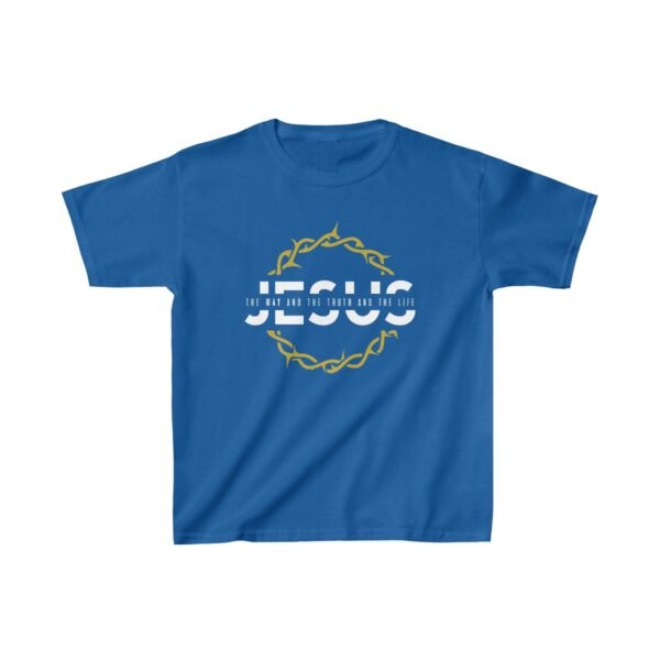 Jesus The Way and The Truth and The Life Shirt Kids - Image 17