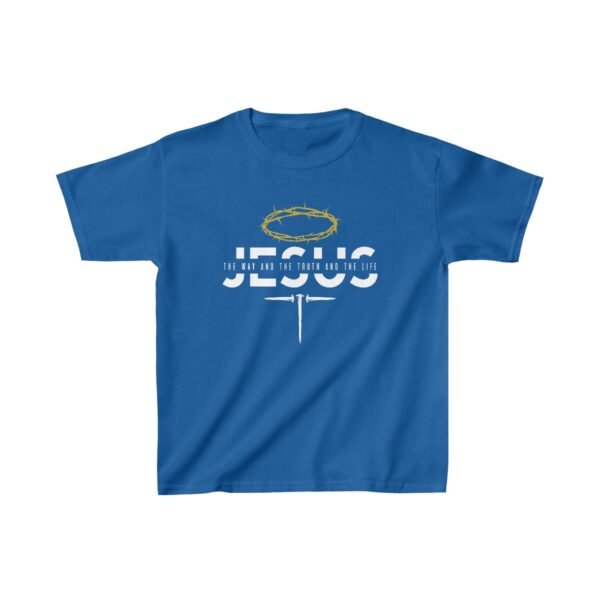 Jesus The Way and The Truth and The Life Shirt 2 Kids - Image 17