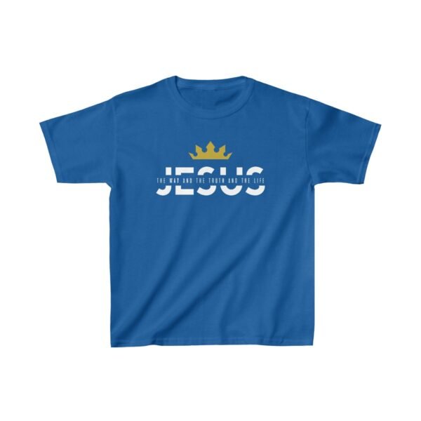 Jesus The Way and The Truth and The Life Shirt 3 Kids - Image 17