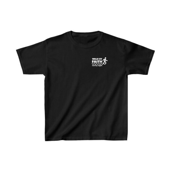 Walk By Faith Not By Sight Shirt 2 Kids - Image 3
