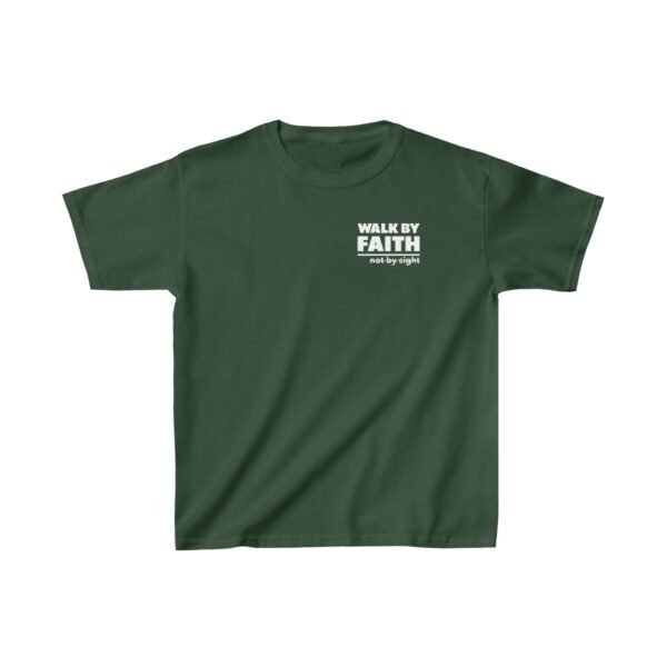 Walk By Faith Not By Sight Shirt 4 Kids - Image 9