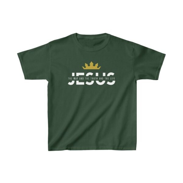 Jesus The Way and The Truth and The Life Shirt 3 Kids - Image 9