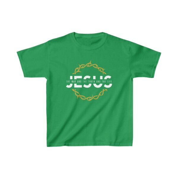 Jesus The Way and The Truth and The Life Shirt Kids - Image 11