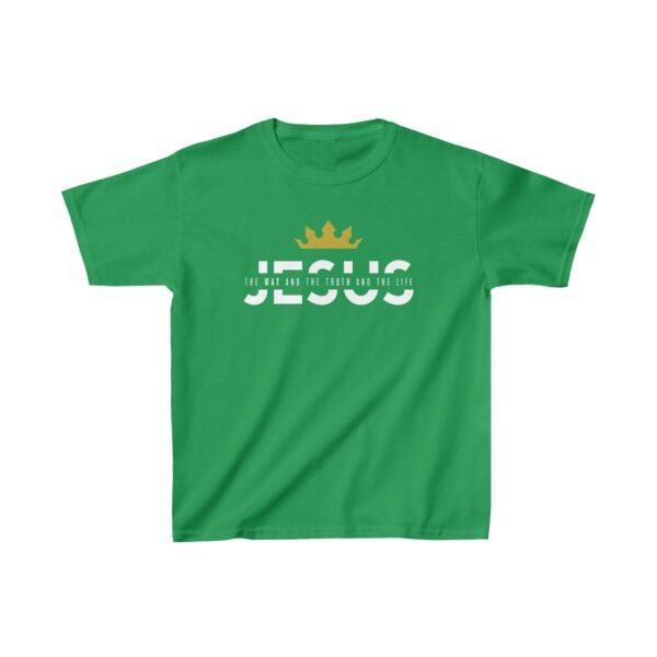 Jesus The Way and The Truth and The Life Shirt 3 Kids - Image 11