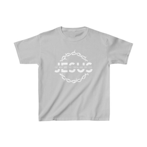 Jesus The Way and The Truth and The Life Shirt Kids - Image 5