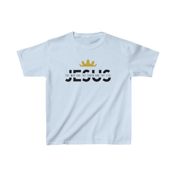 Jesus The Way and The Truth and The Life Shirt 3 Kids - Image 13
