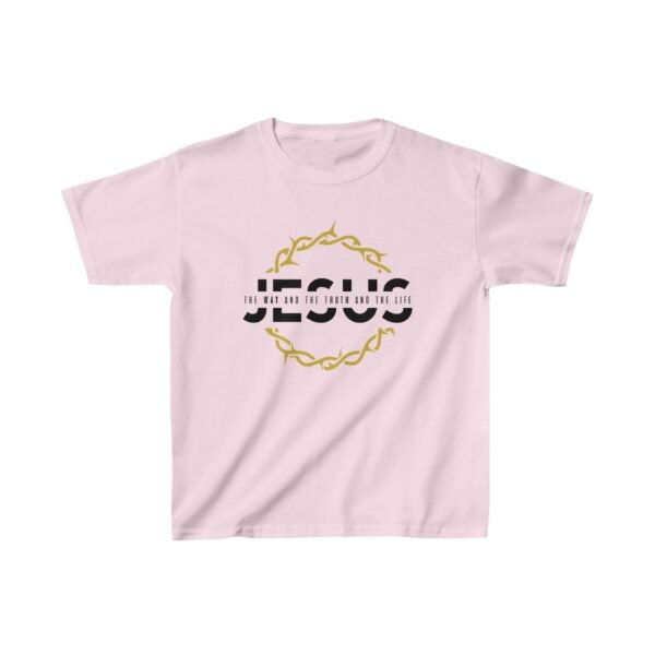 Jesus The Way and The Truth and The Life Shirt Kids - Image 23