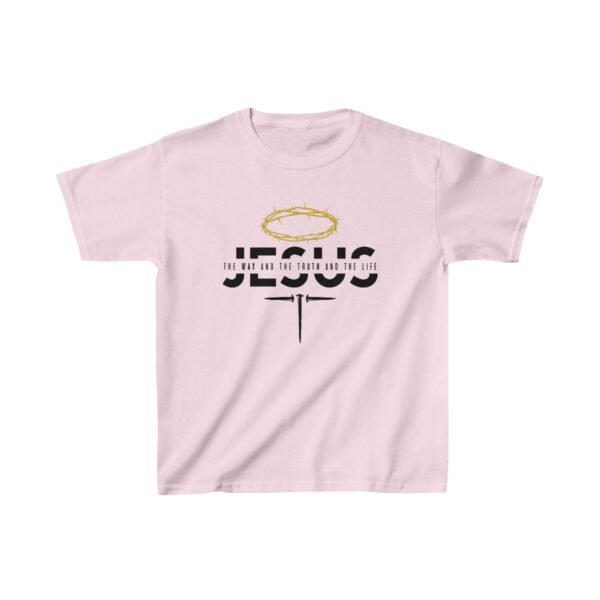 Jesus The Way and The Truth and The Life Shirt 2 Kids - Image 23