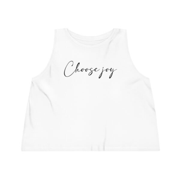 Choose Joy Dancer Cropped Tank Top