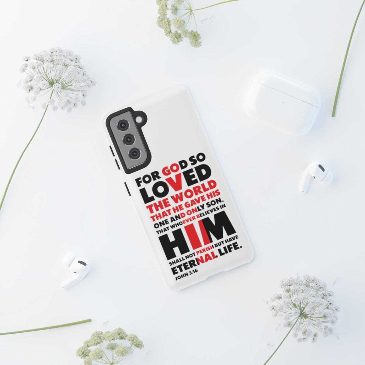 John 3:16 Telefoon Beschermhoes - Image 59