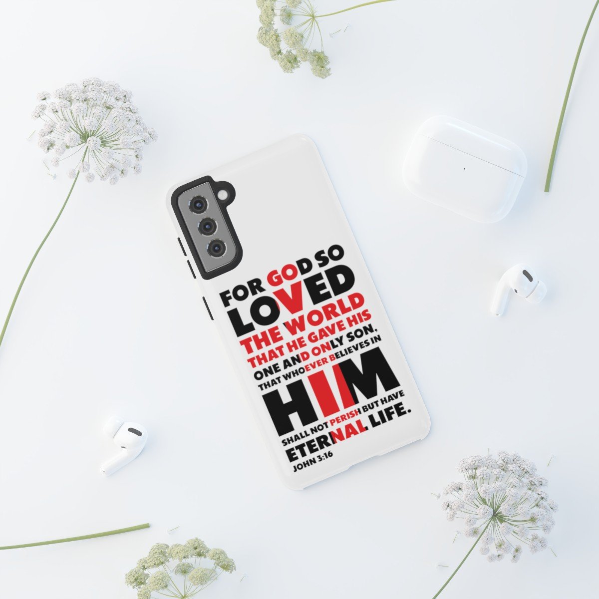 John 3:16 Telefoon Beschermhoes - Image 61