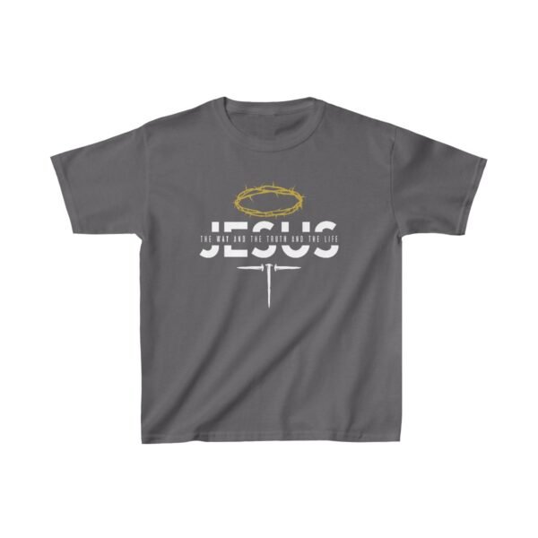 Jesus The Way and The Truth and The Life Shirt 2 Kids - Image 15