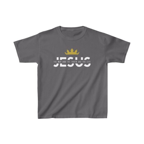 Jesus The Way and The Truth and The Life Shirt 3 Kids - Image 15