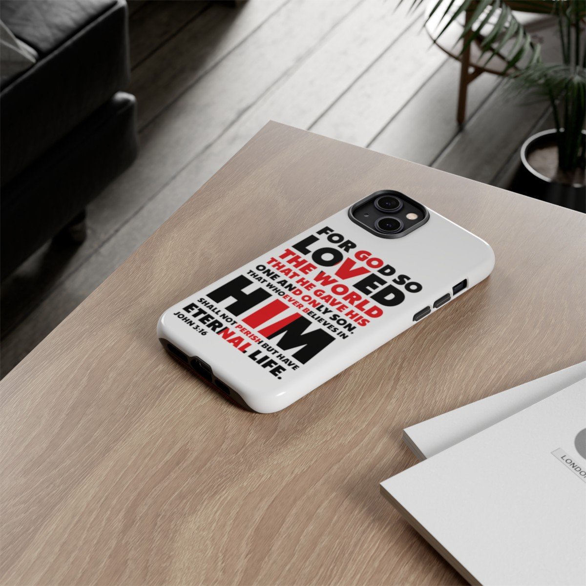 John 3:16 Telefoon Beschermhoes - Image 115
