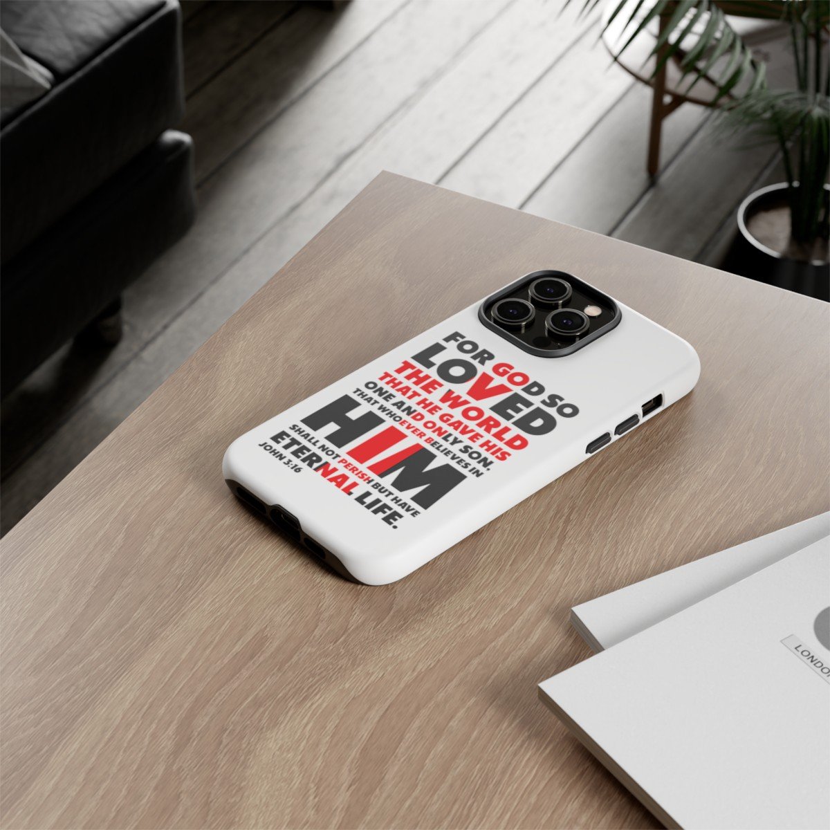 John 3:16 Telefoon Beschermhoes - Image 127