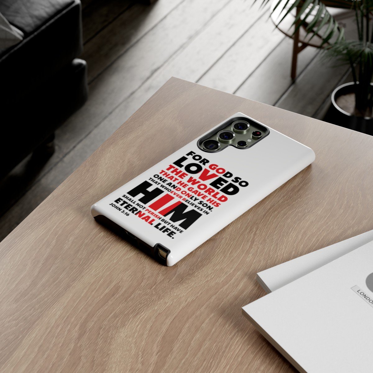 John 3:16 Telefoon Beschermhoes - Image 147