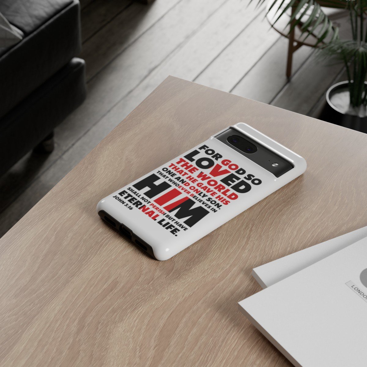 John 3:16 Telefoon Beschermhoes - Image 155