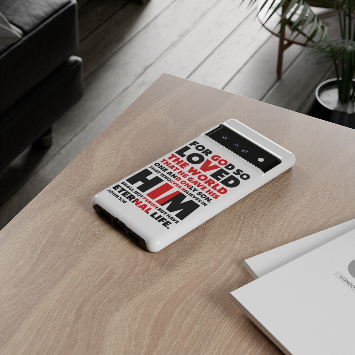 John 3:16 Telefoon Beschermhoes - Image 163