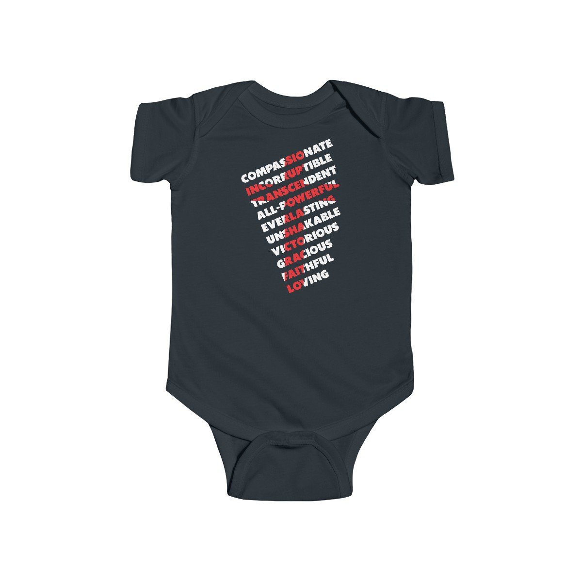 Worship Jesus Christ Baby Rompertje 2 - Image 13