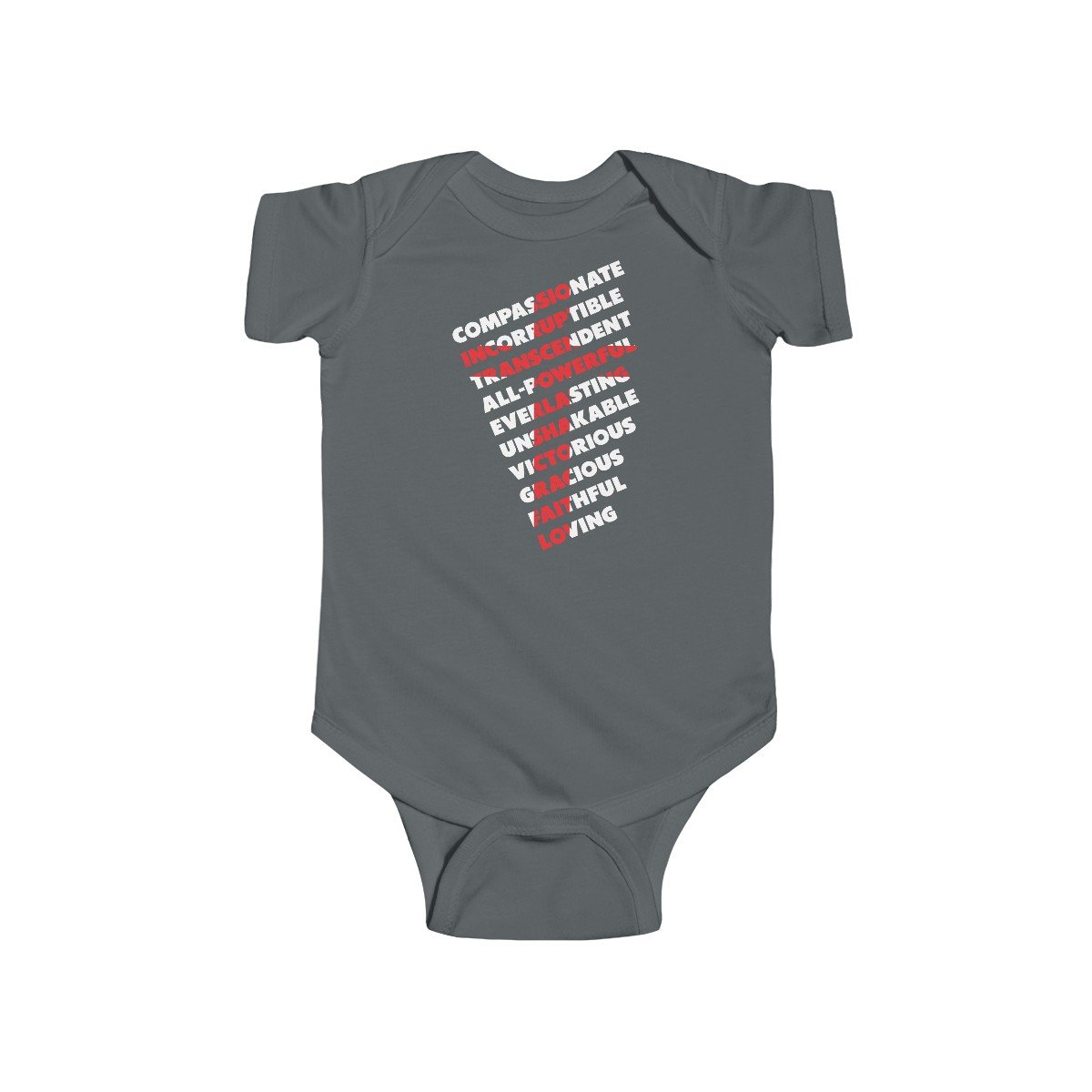 Worship Jesus Christ Baby Rompertje 2 - Image 11