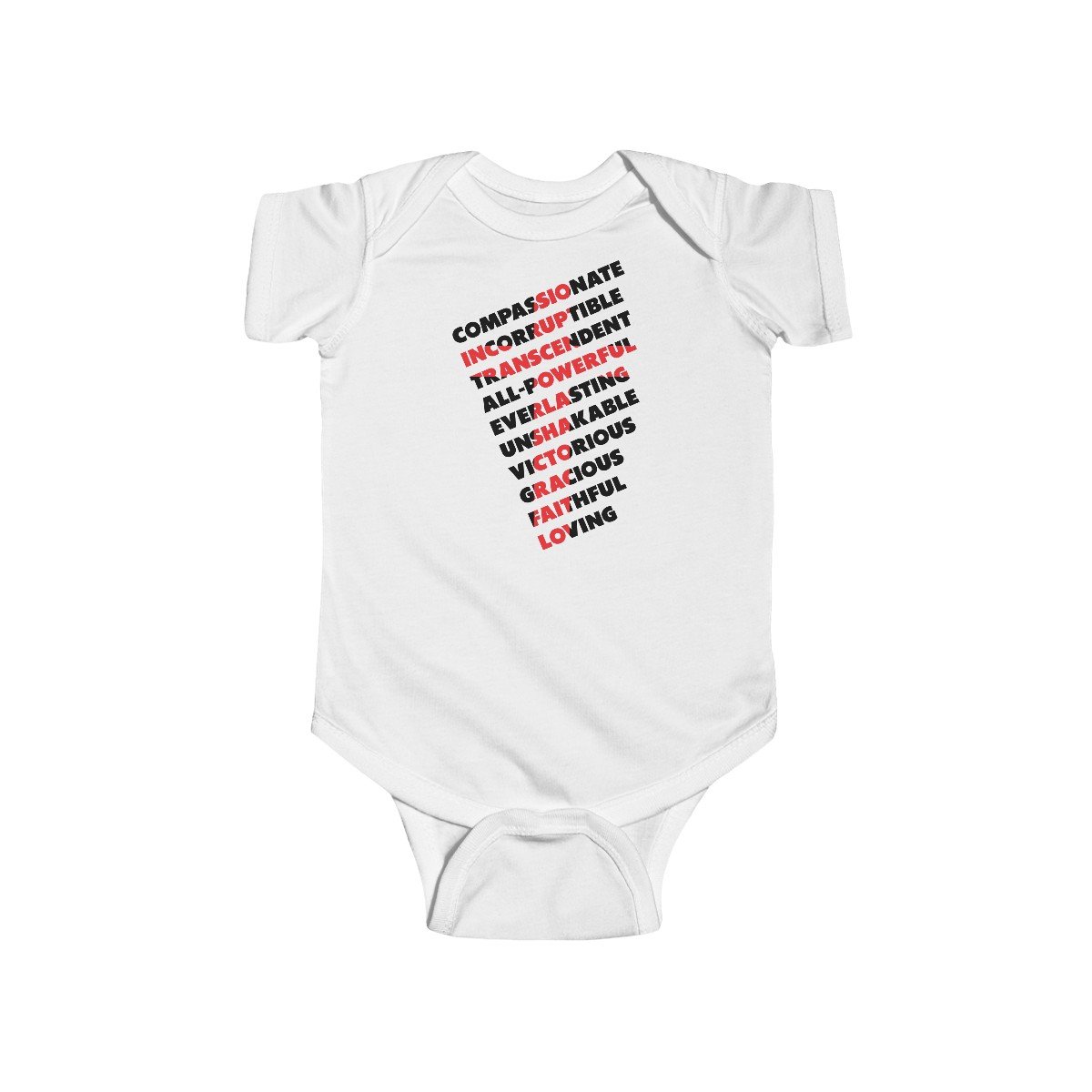 Worship Jesus Christ Baby Rompertje 2